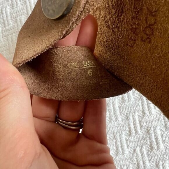 Brown Suede Women's Sandals - Picture 5 of 14